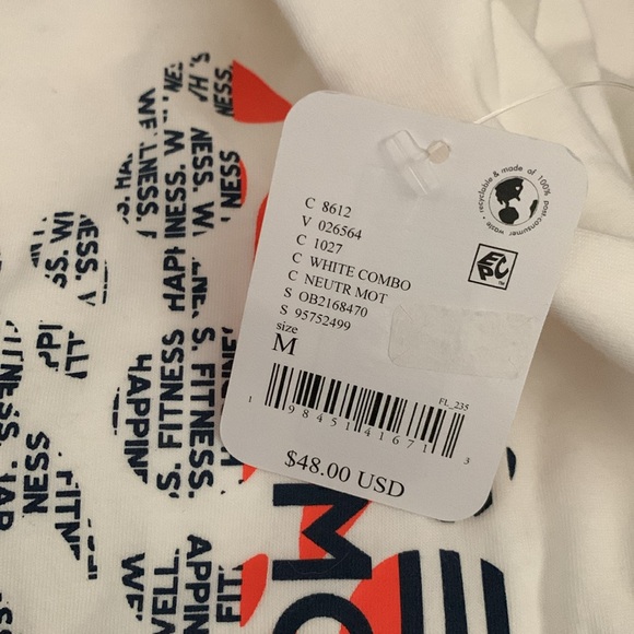 FP MOVEMENT Inspire Buti Logo Tee White NWT - Picture 6 of 8